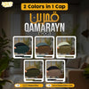 Qamarayn Koofi (2 Colors in 1 Cap)