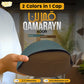 Qamarayn Koofi (2 Colors in 1 Cap)