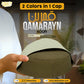 Qamarayn Koofi (2 Colors in 1 Cap)