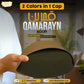 Qamarayn Koofi (2 Colors in 1 Cap)